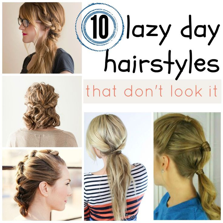 Best ideas about Cute Lazy Day Hairstyles
. Save or Pin 1000 ideas about Lazy Day Hairstyles on Pinterest Now.