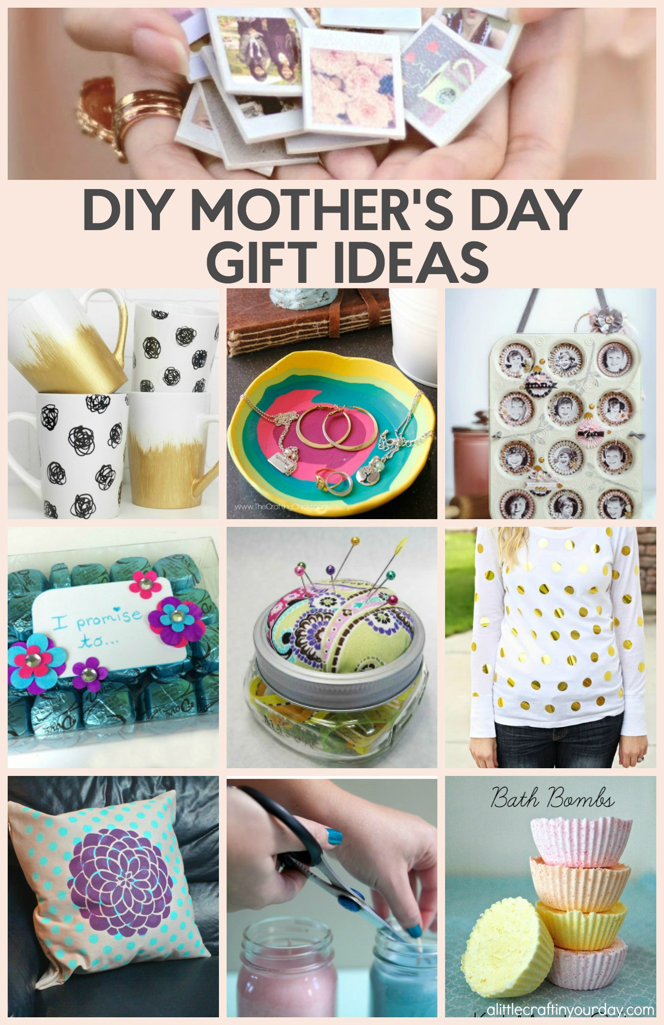 Best ideas about Cute Mothers Day Gift Ideas
. Save or Pin 15 Cute Mother’s Day Gift Ideas She’ll Love A Little Now.