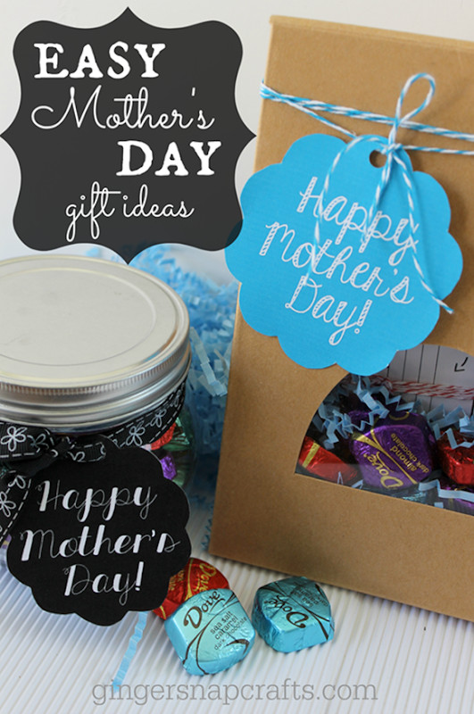Best ideas about Cute Mothers Day Gift Ideas
. Save or Pin Ginger Snap Crafts Tons of Cute & Easy Mother’s Day Gift Now.