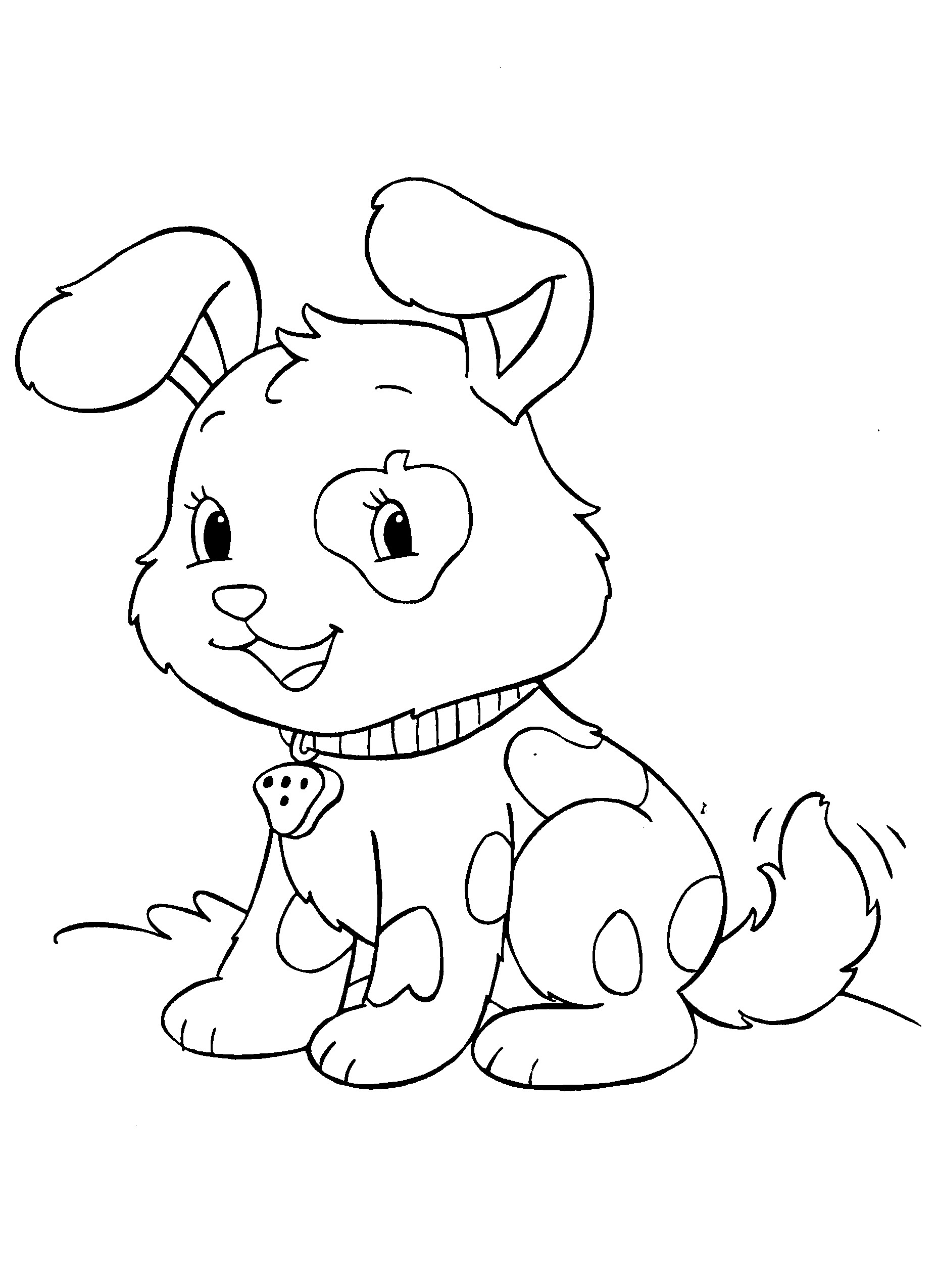 Best ideas about Cute Puppy Coloring Pages For Kids
. Save or Pin Baby Puppy And Kitten Coloring Pages Coloring Home Now.