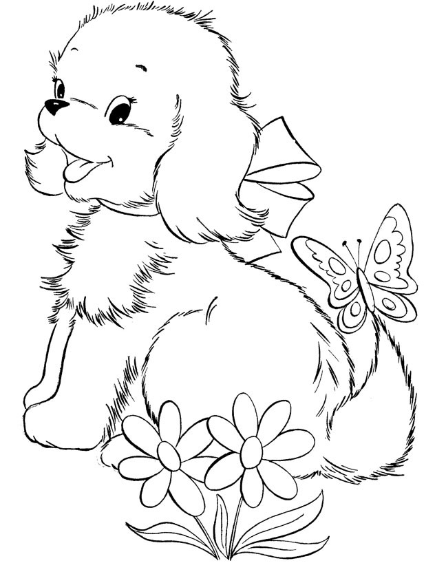 Best ideas about Cute Puppy Coloring Pages For Kids
. Save or Pin Cute Dog Coloring Pages AZ Coloring Pages Now.