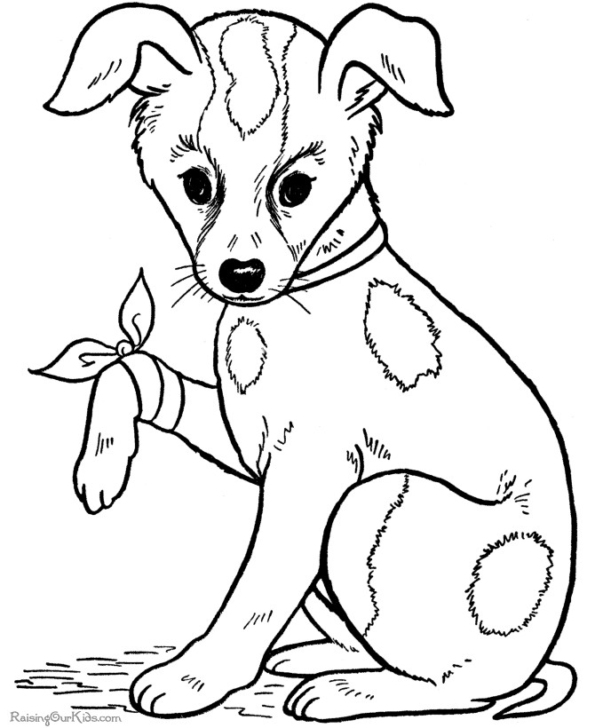 Best ideas about Cute Puppy Coloring Pages For Kids
. Save or Pin Cute Puppy Coloring Pages To Print Coloring Home Now.