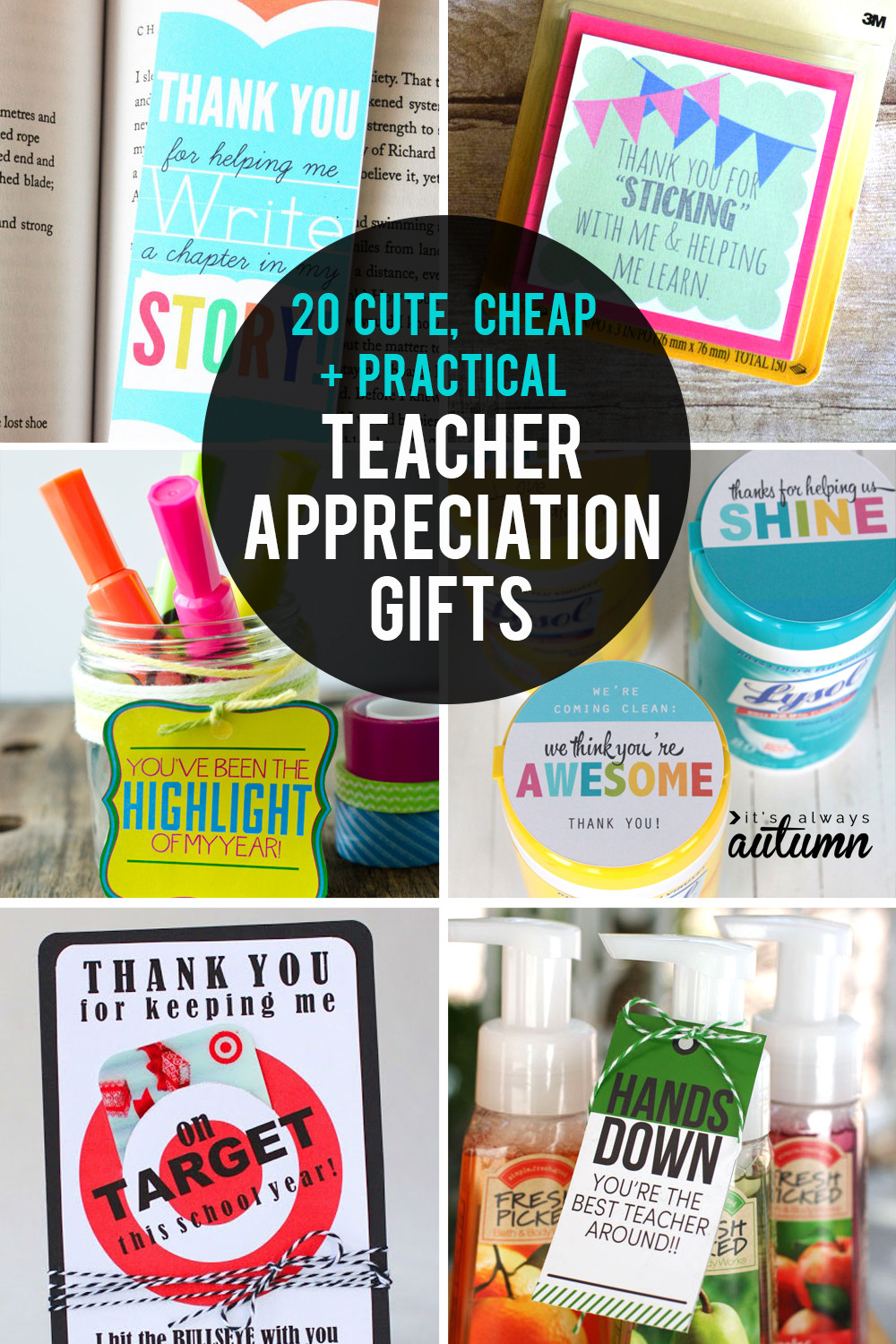Best ideas about Cute Teacher Gift Ideas
. Save or Pin 20 cheap easy cute teacher appreciation ts It s Now.