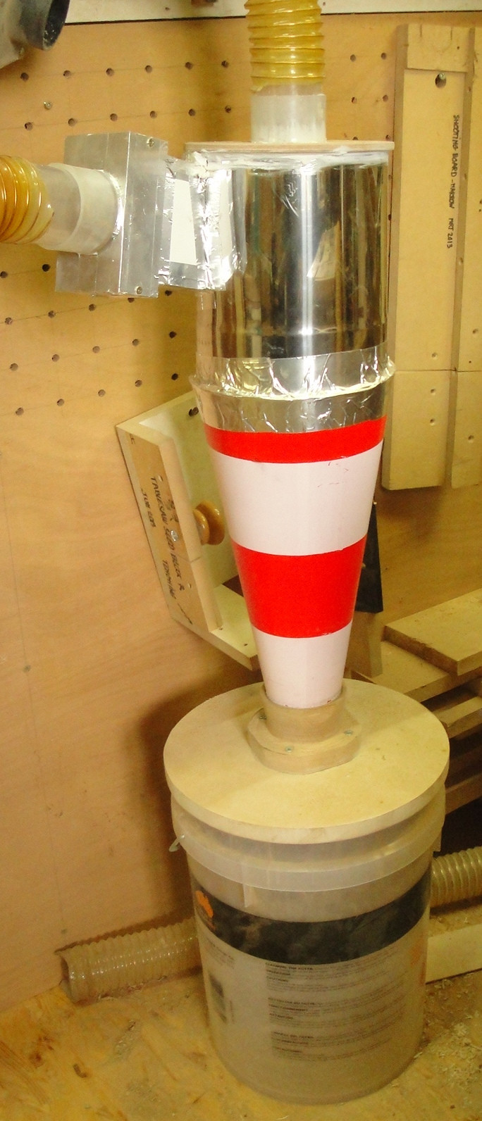 Best ideas about Cyclone Dust Collector DIY
. Save or Pin DIY Dust Cyclone Separator FineWoodworking Now.