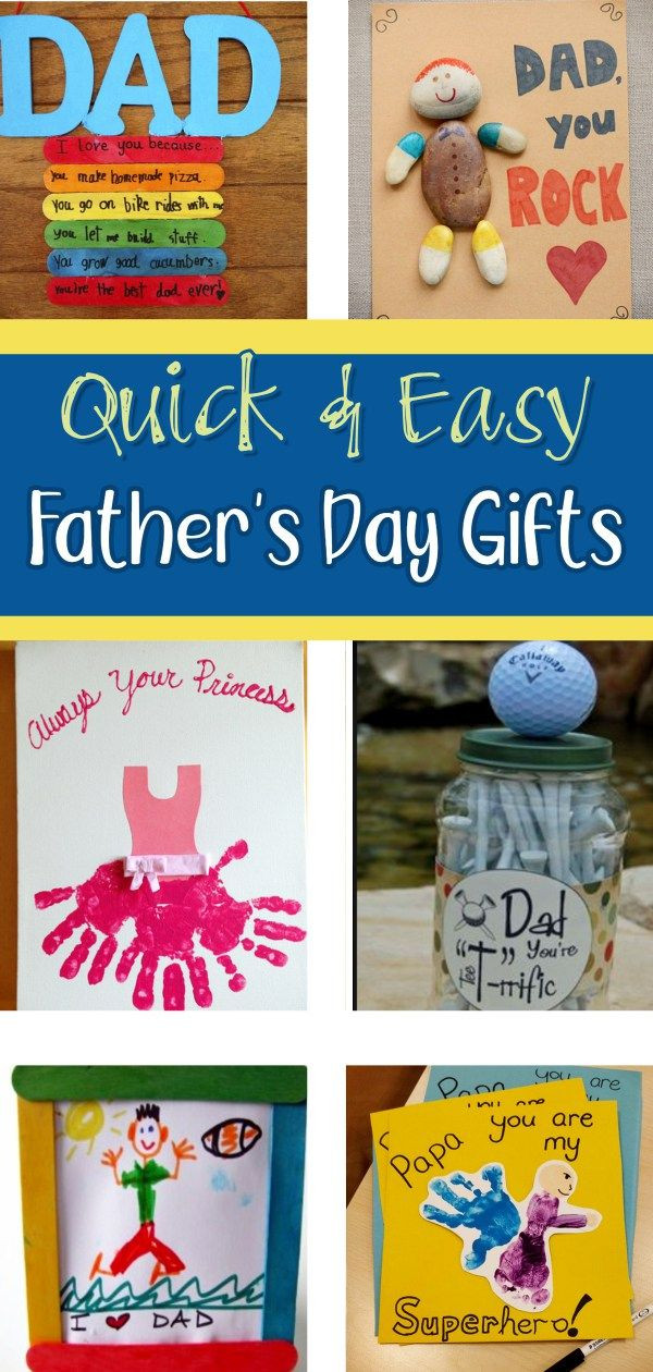 Best ideas about Dad Gift Ideas 2019
. Save or Pin DIY Father s Day Gifts from Kids Quick & Easy Gifts for Now.
