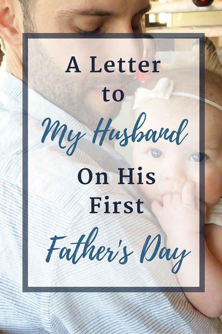 Best ideas about Dads First Fathers Day Gift Ideas
. Save or Pin To My Husband on His First Father s Day This Is Who You Now.