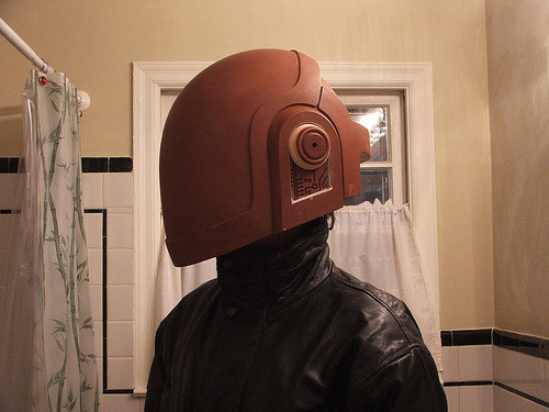 Best ideas about Daft Punk Helmet DIY
. Save or Pin DIY Daft Punk Helmets Now.