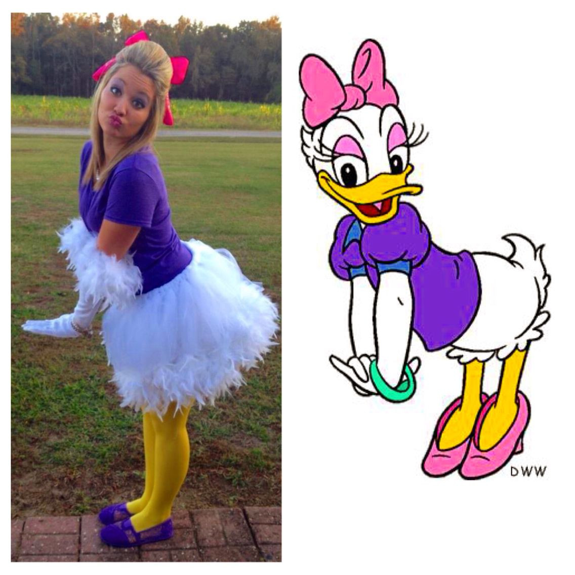 Best ideas about Daisy Duck Costume DIY
. Save or Pin Daisy Duck Halloween costume Now.