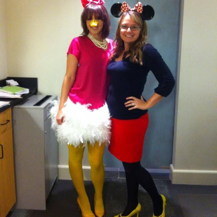 Best ideas about Daisy Duck Costume DIY
. Save or Pin DIY minnie mouse & daisy duck halloween daisyduck mouse Now.