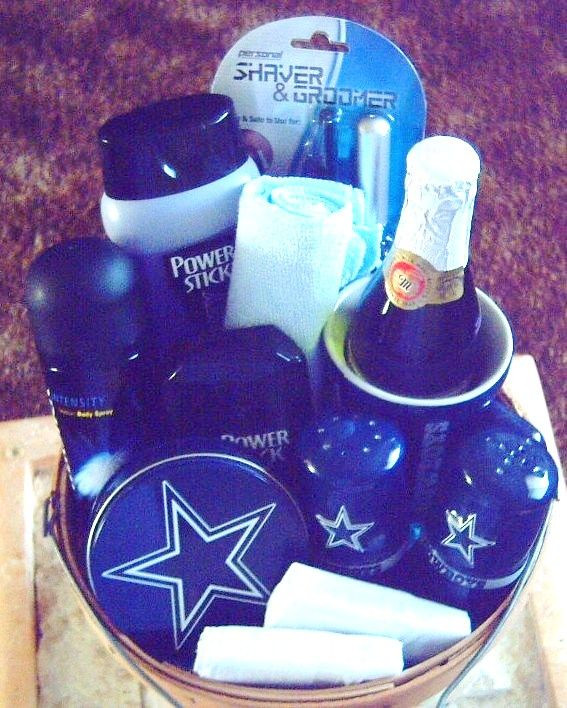 Best ideas about Dallas Cowboy Gift Ideas
. Save or Pin Dallas Cowboys Gift Basket Created by Joyce Now.