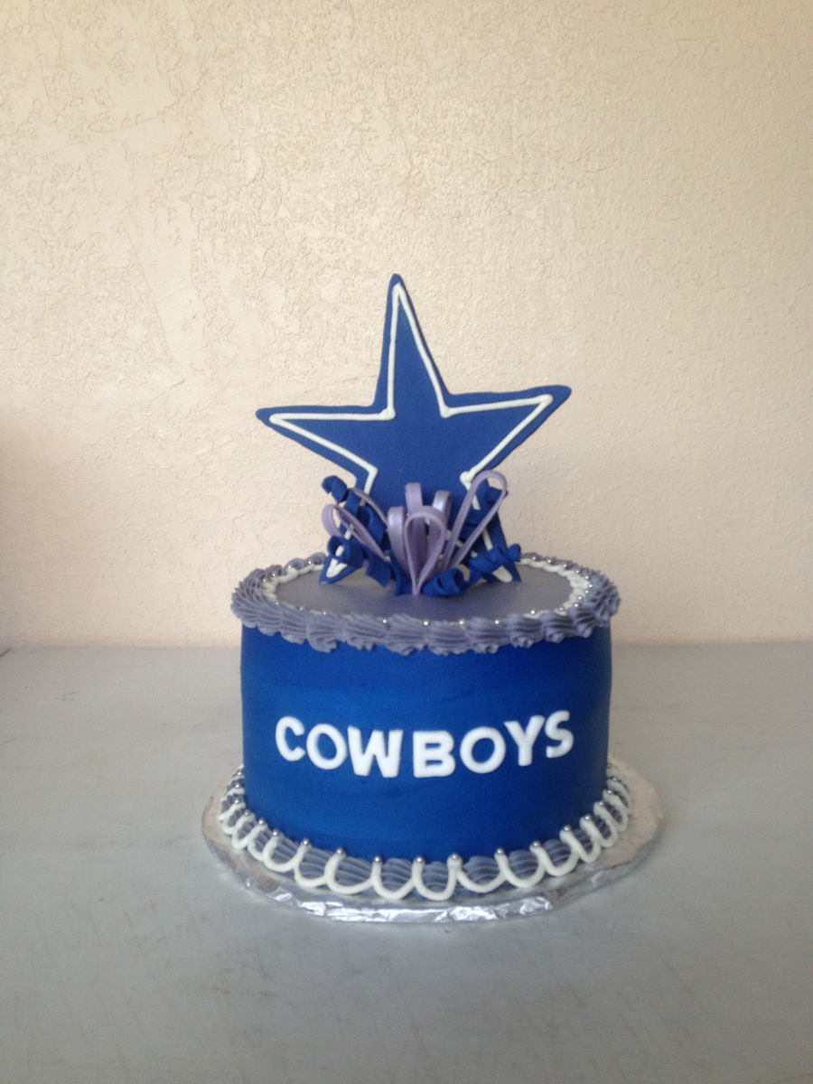 Best ideas about Dallas Cowboys Birthday Cake
. Save or Pin Small Dallas Cowboys Cake CakeCentral Now.