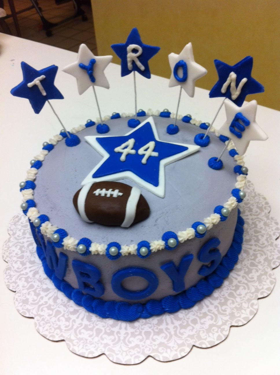 Best ideas about Dallas Cowboys Birthday Cake
. Save or Pin Gingerly Created Confections Dallas Cowboys Cake Now.