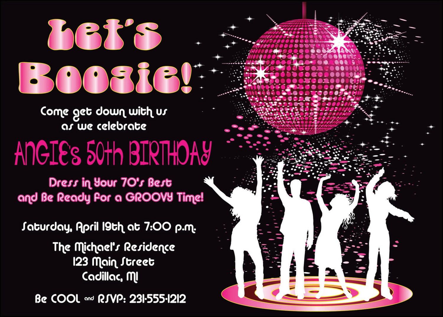 Best ideas about Dance Birthday Party
. Save or Pin Disco Dance Birthday Party Invitation by FabPartyPrints Now.