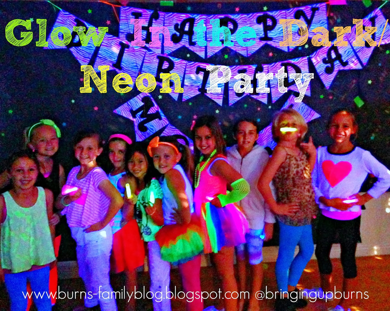 Best ideas about Dance Birthday Party
. Save or Pin Bringing Up Burns Molly s NINTH Neon Glow in the Dark Now.