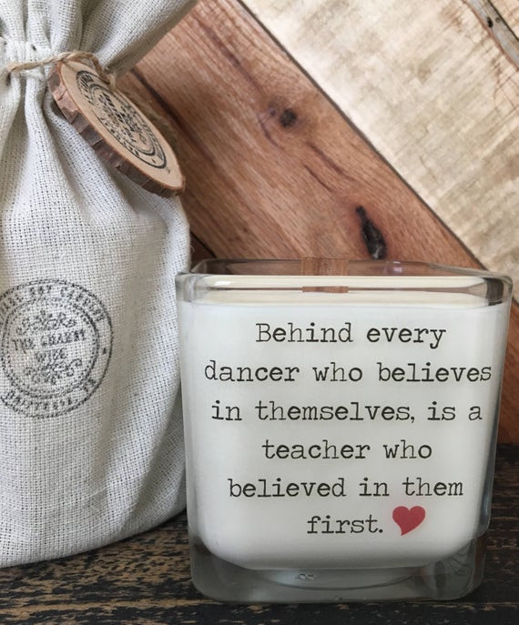 Best ideas about Dance Teacher Gift Ideas
. Save or Pin Dance Teacher Candle Dance Candle Dance Teacher Gift Now.