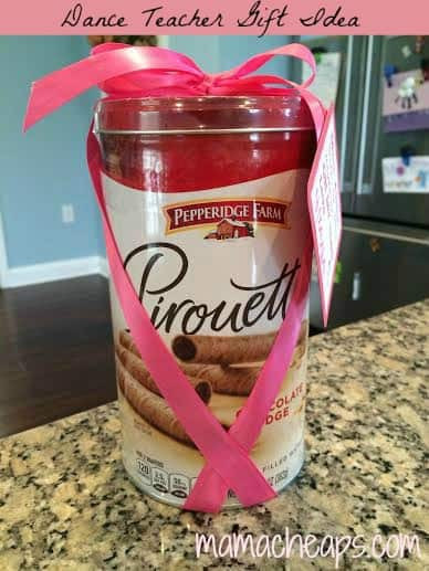 Best ideas about Dance Teacher Gift Ideas
. Save or Pin Ballet Dance Teacher Gift Idea Pirouette Cookies with Now.