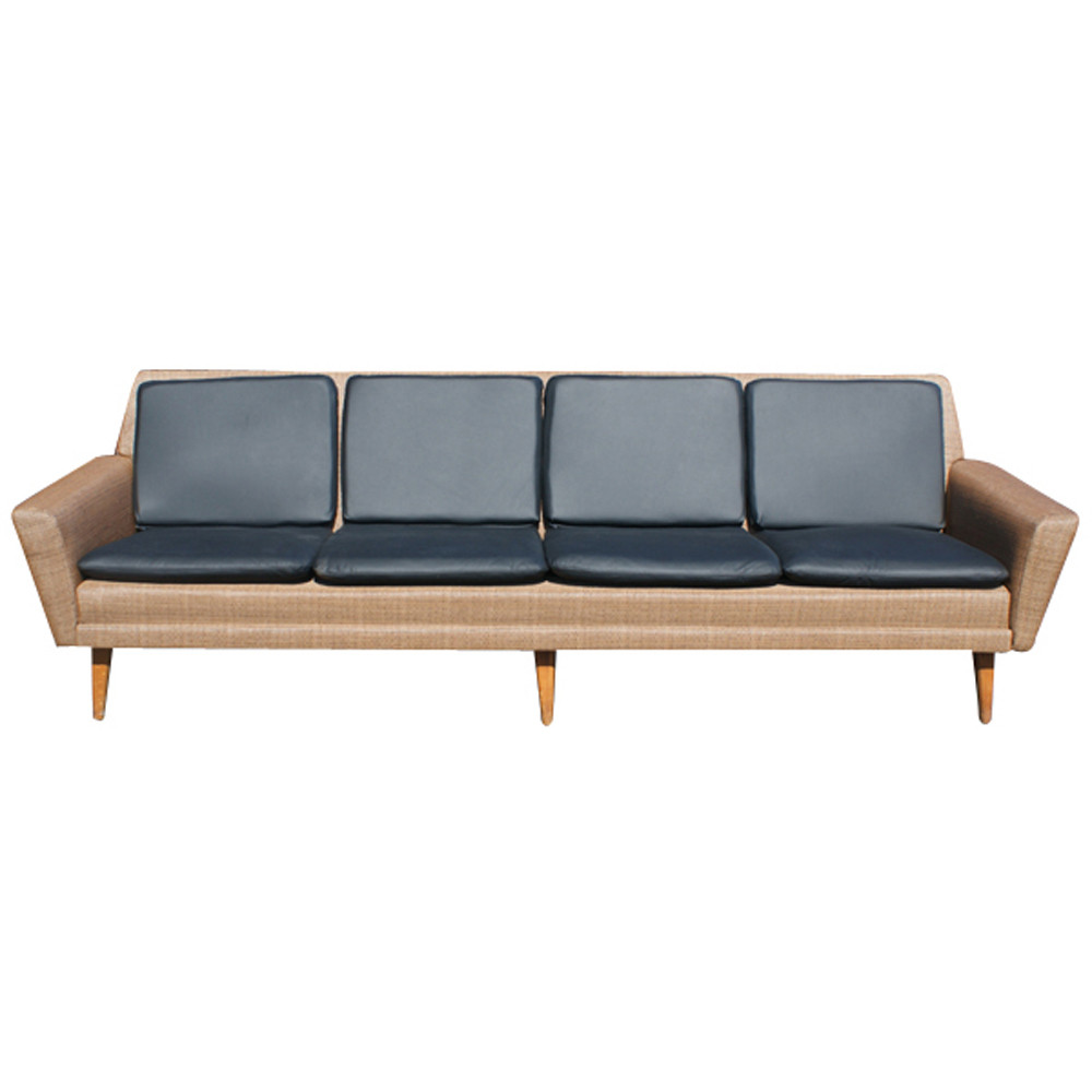 Best ideas about Danish Modern Sofa
. Save or Pin 8ft Restored Danish Modern Dux Leather Sofa Couch ON SALE Now.