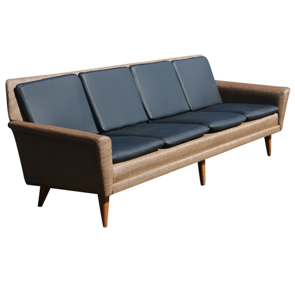 Best ideas about Danish Modern Sofa
. Save or Pin 8ft Restored Danish Modern Dux Leather Sofa Couch ON SALE Now.