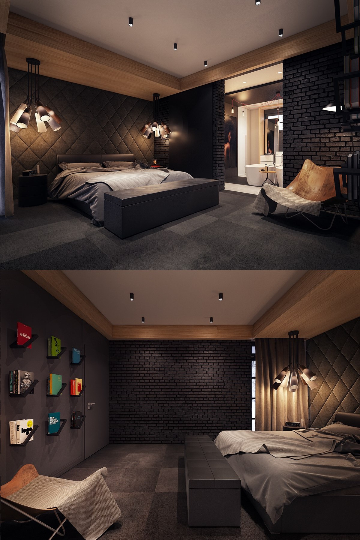 Best ideas about Dark Bedroom Ideas
. Save or Pin Dark Color Bedroom Decorating Ideas Shows A Luxury and Now.