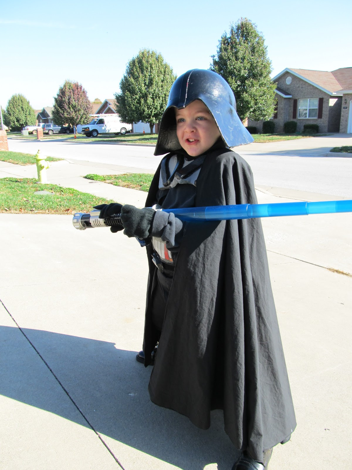 Best ideas about Darth Vader Costume DIY
. Save or Pin DIY Project Crazy Home Made Darth Vader Costume Now.