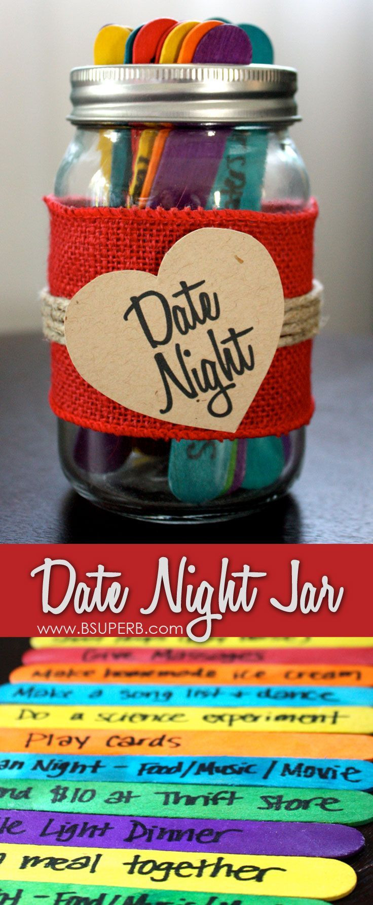 Best ideas about Date Gift Ideas
. Save or Pin 25 best ideas about Date night jar on Pinterest Now.