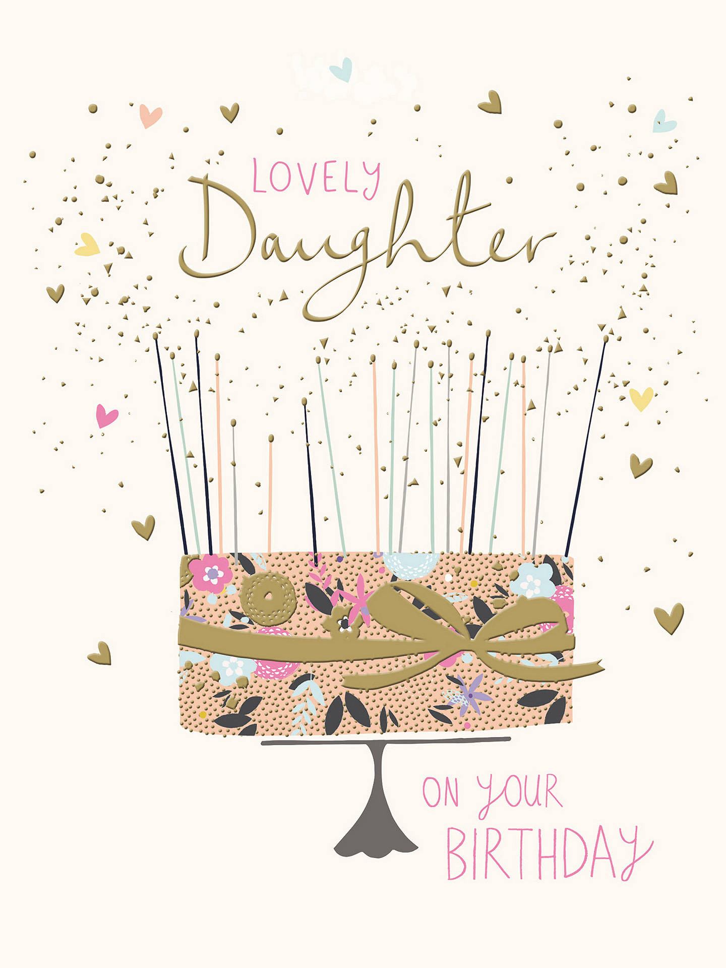 Best ideas about Daughter Birthday Card
. Save or Pin Woodmansterne Amazing Daughter Birthday Card at John Lewis Now.
