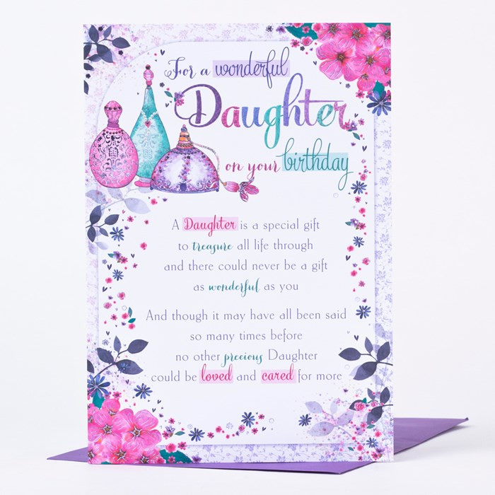 Best ideas about Daughter Birthday Card
. Save or Pin Birthday Card Daughter Perfume Atomisers Now.