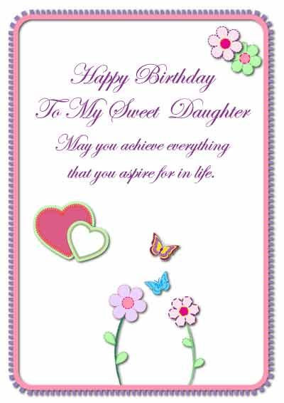 Best ideas about Daughter Birthday Card
. Save or Pin Daughter Birthday Cards my free printable cards Now.