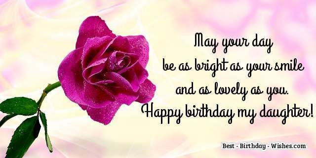 Best ideas about Daughter Birthday Wishes
. Save or Pin 35 Birthday Wishes for Daughters and Sons Birthday Now.