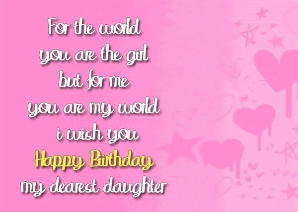 Best ideas about Daughter Birthday Wishes
. Save or Pin Top 70 Happy Birthday Wishes For Daughter [2019] Now.