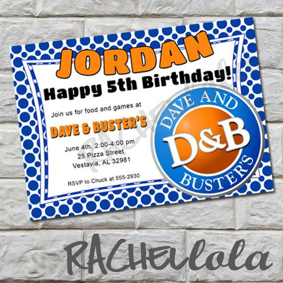 Best ideas about Dave And Busters Birthday Party
. Save or Pin Unavailable Listing on Etsy Now.