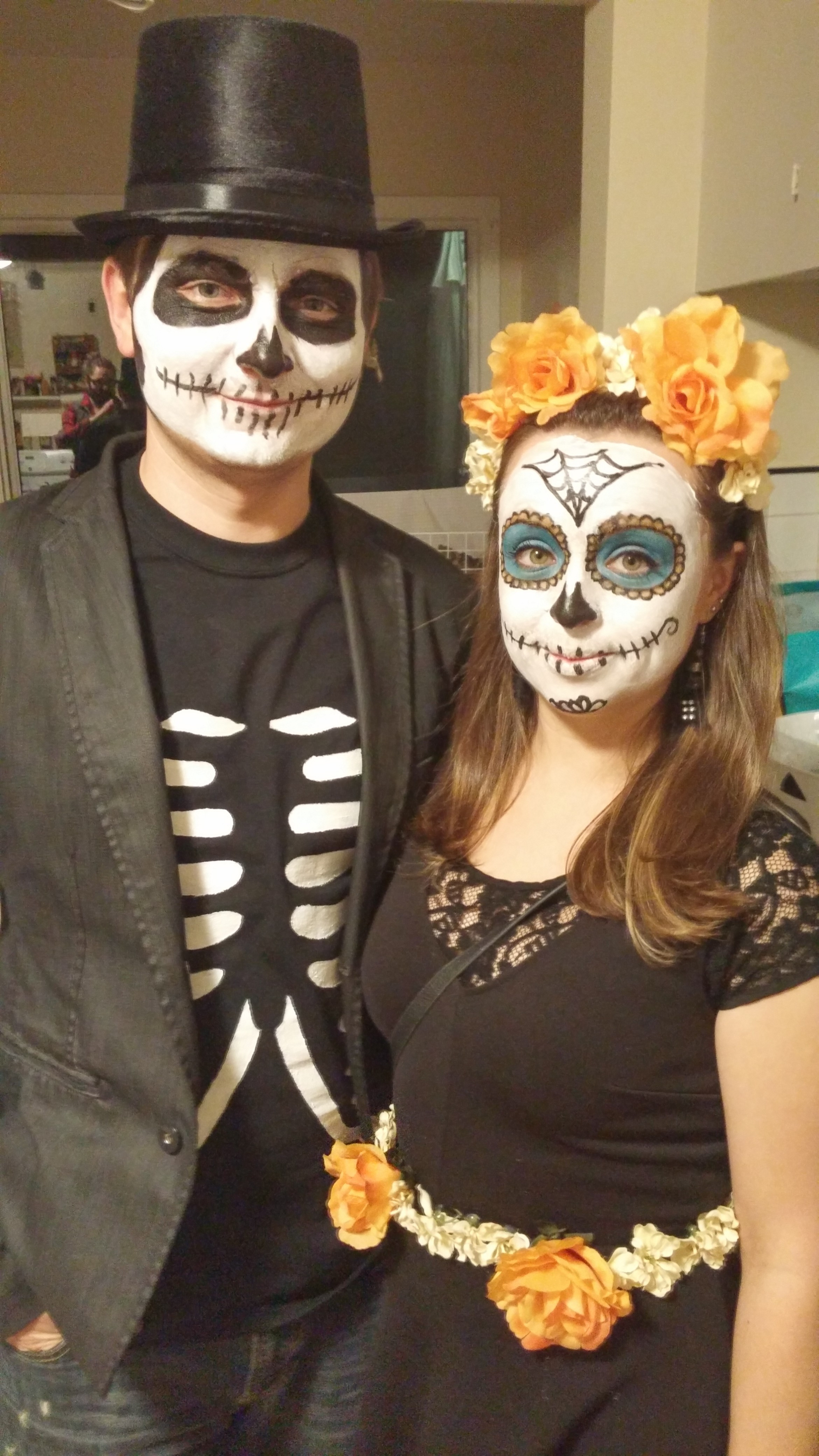 Best ideas about Day Of The Dead DIY Costume
. Save or Pin Couples Costume DIY – Day of the Dead – Julie Erin Designs Now.