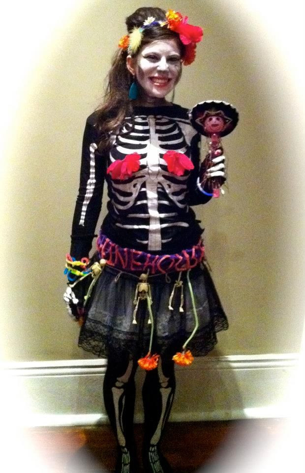 Best ideas about Day Of The Dead DIY Costume
. Save or Pin DIY Day of the Dead Costume Tutorial Miss DIY Now.