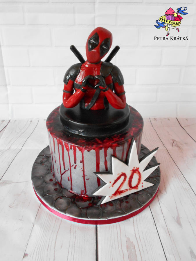 Best ideas about Deadpool Birthday Cake
. Save or Pin Deadpool cake by Petra Krátká Petu Cakes CakesDecor Now.