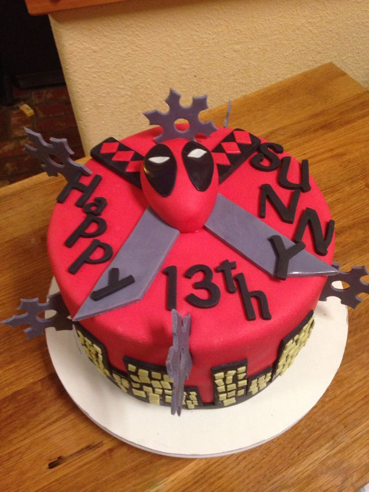 Best ideas about Deadpool Birthday Cake
. Save or Pin Deadpool cake Marvel ics Now.