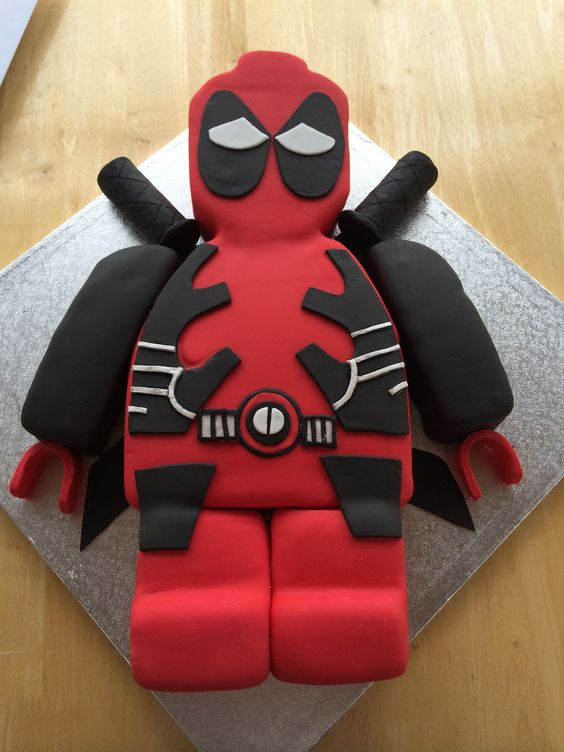 Best ideas about Deadpool Birthday Cake
. Save or Pin Lego Deadpool Cake Cakes Pinterest Now.