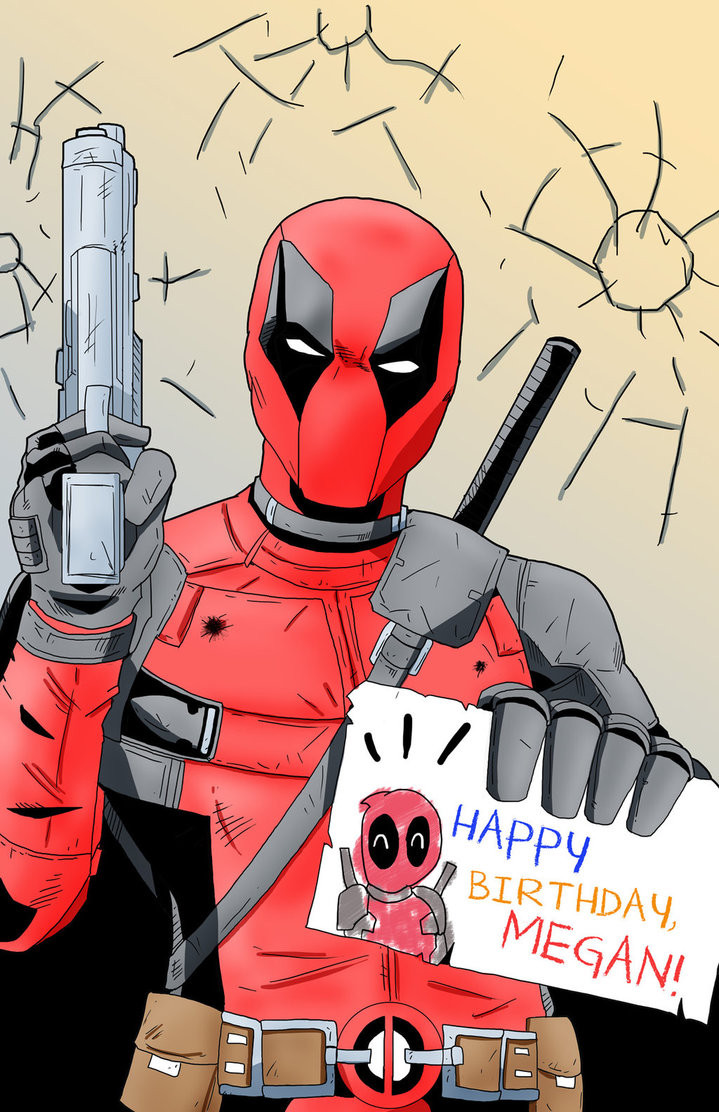 Best ideas about Deadpool Birthday Card
. Save or Pin Deadpool Birthday Card for a Friend by SteelhavenStudio on Now.