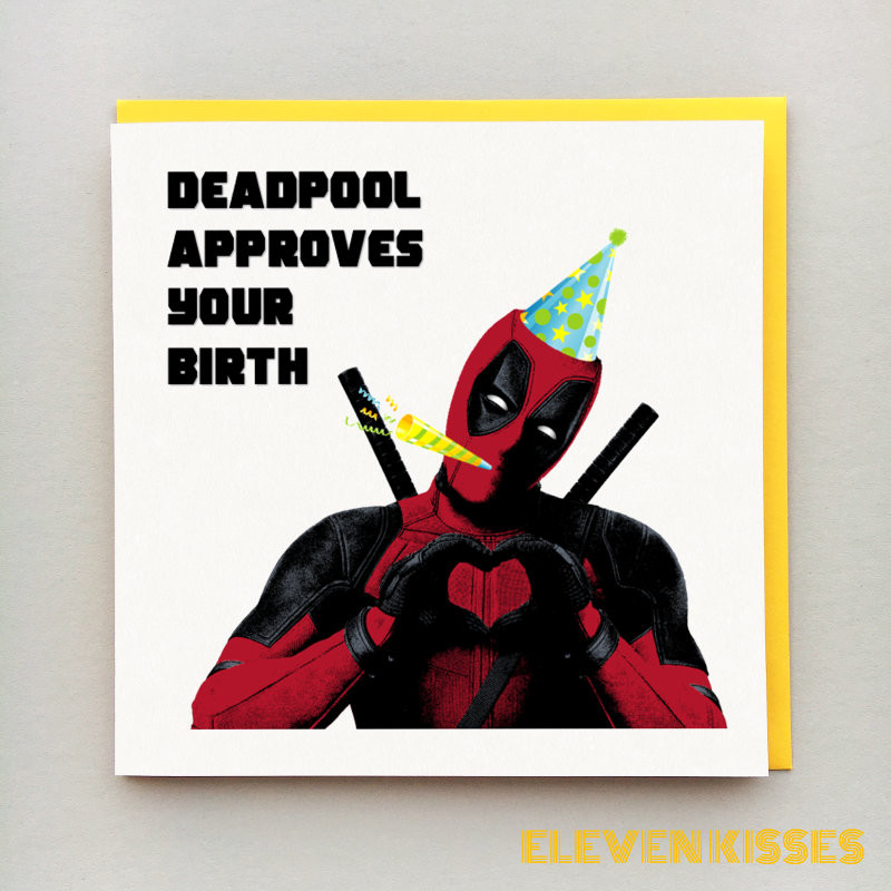 Best ideas about Deadpool Birthday Card
. Save or Pin Deadpool Birthday Card Deadpool Card Deadpool Deadpool Now.