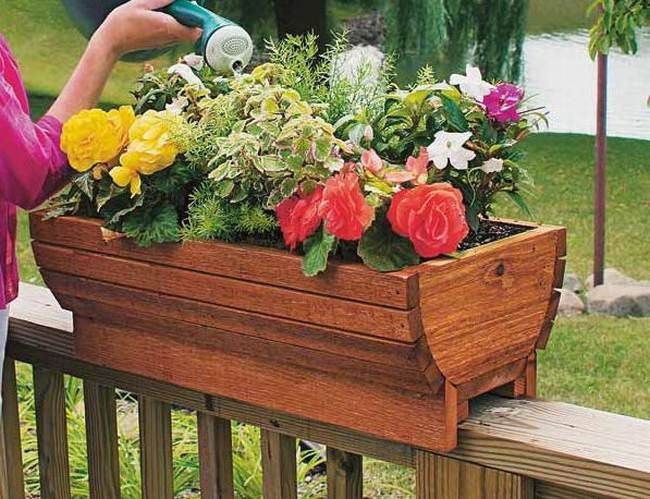 Best ideas about Deck Rail Planter
. Save or Pin RaisedBeds Blog Now.