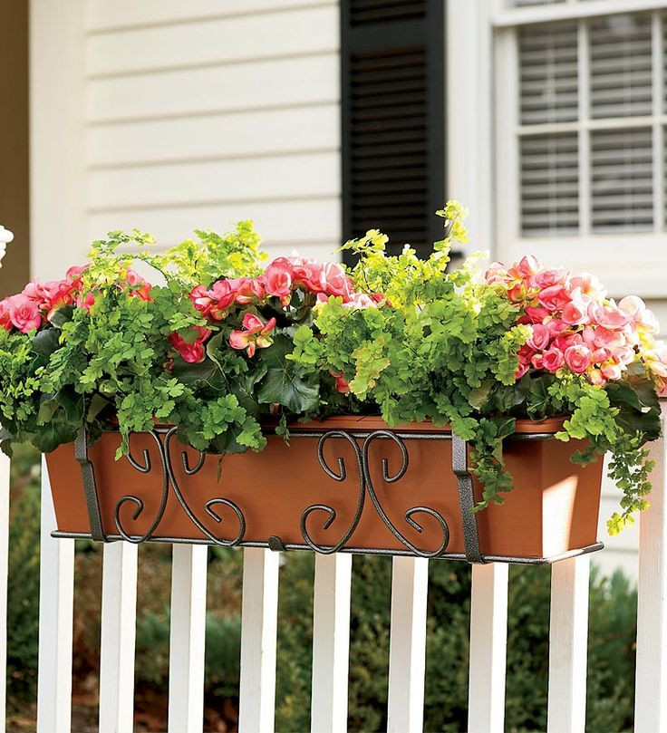 Best ideas about Deck Rail Planters
. Save or Pin 39 best images about Planters Over Railings on Pinterest Now.