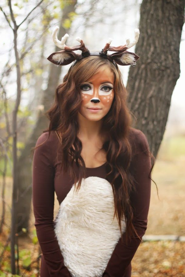 Best ideas about Deer Halloween Costume DIY
. Save or Pin 25 best ideas about Reindeer costume on Pinterest Now.