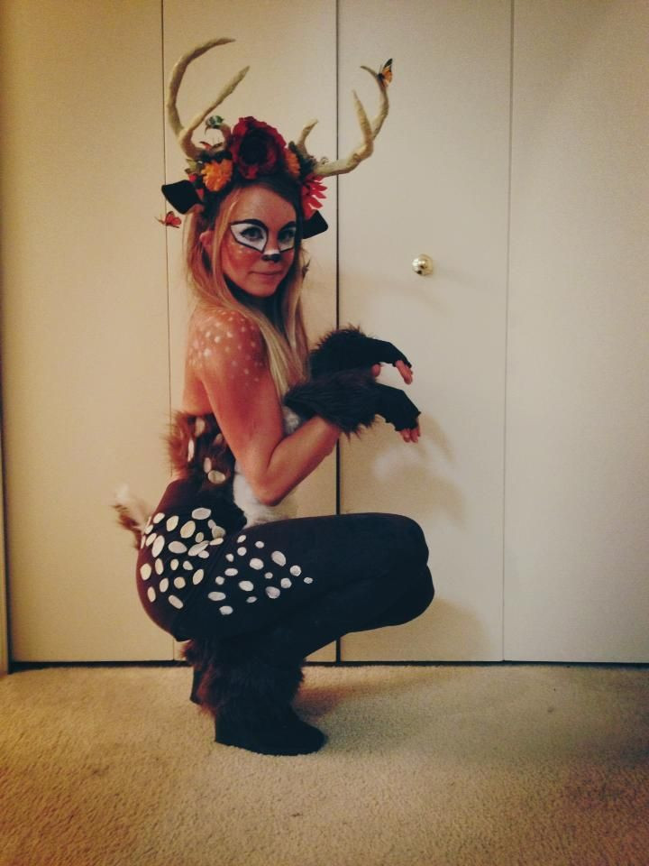 Best ideas about Deer Halloween Costume DIY
. Save or Pin Deer costume Costume Pinterest Now.