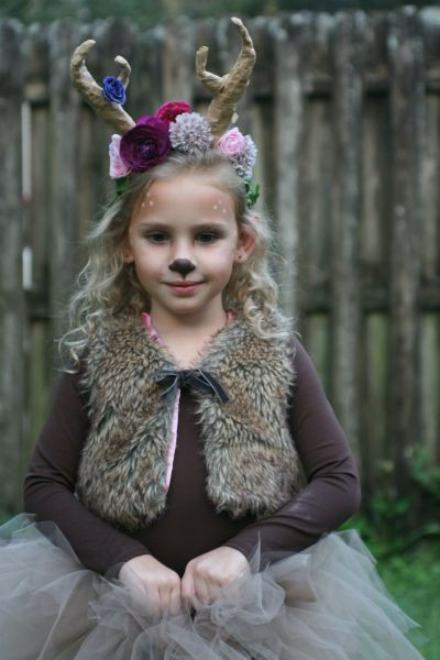 Best ideas about Deer Halloween Costume DIY
. Save or Pin Toddler deer costume fawn costume Fall Now.