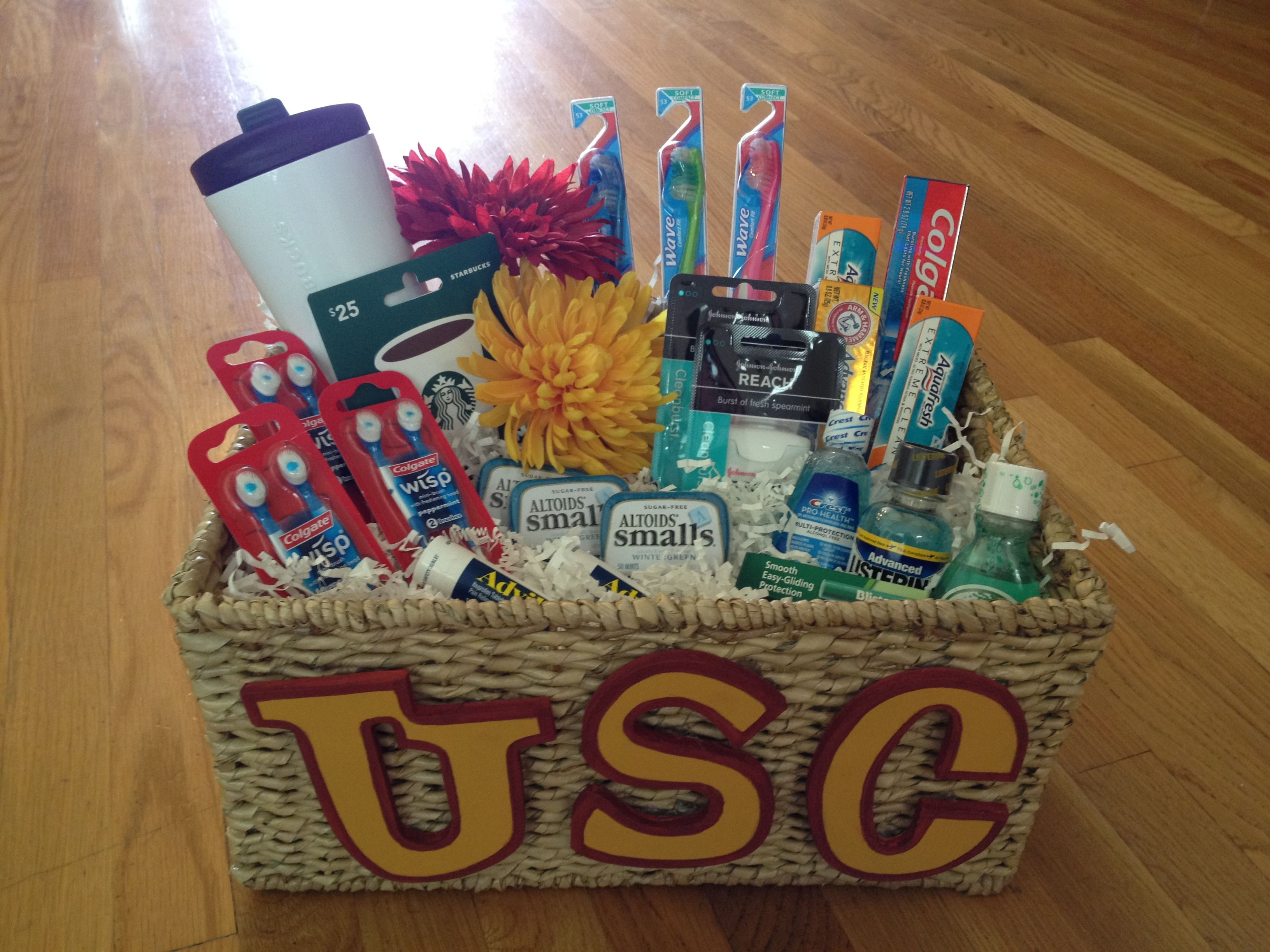 Best ideas about Dentist Gift Ideas
. Save or Pin Gift Basket for USC Dental Hygiene Student Now.