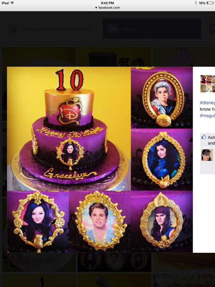 Best ideas about Descendants 2 Birthday Cake
. Save or Pin 17 Best images about Disney Descendants Birthday Party Now.