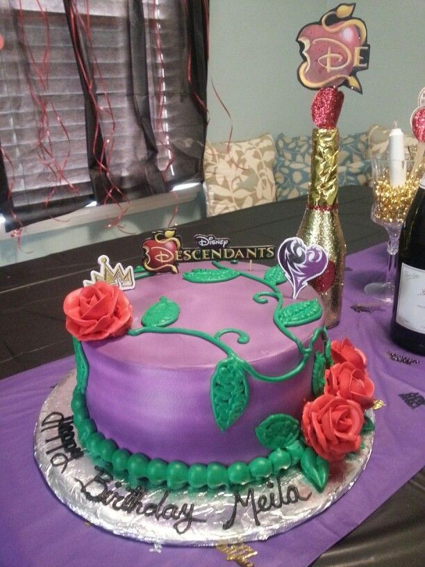 Best ideas about Descendants 2 Birthday Cake
. Save or Pin My daughter s descendants cake Now.