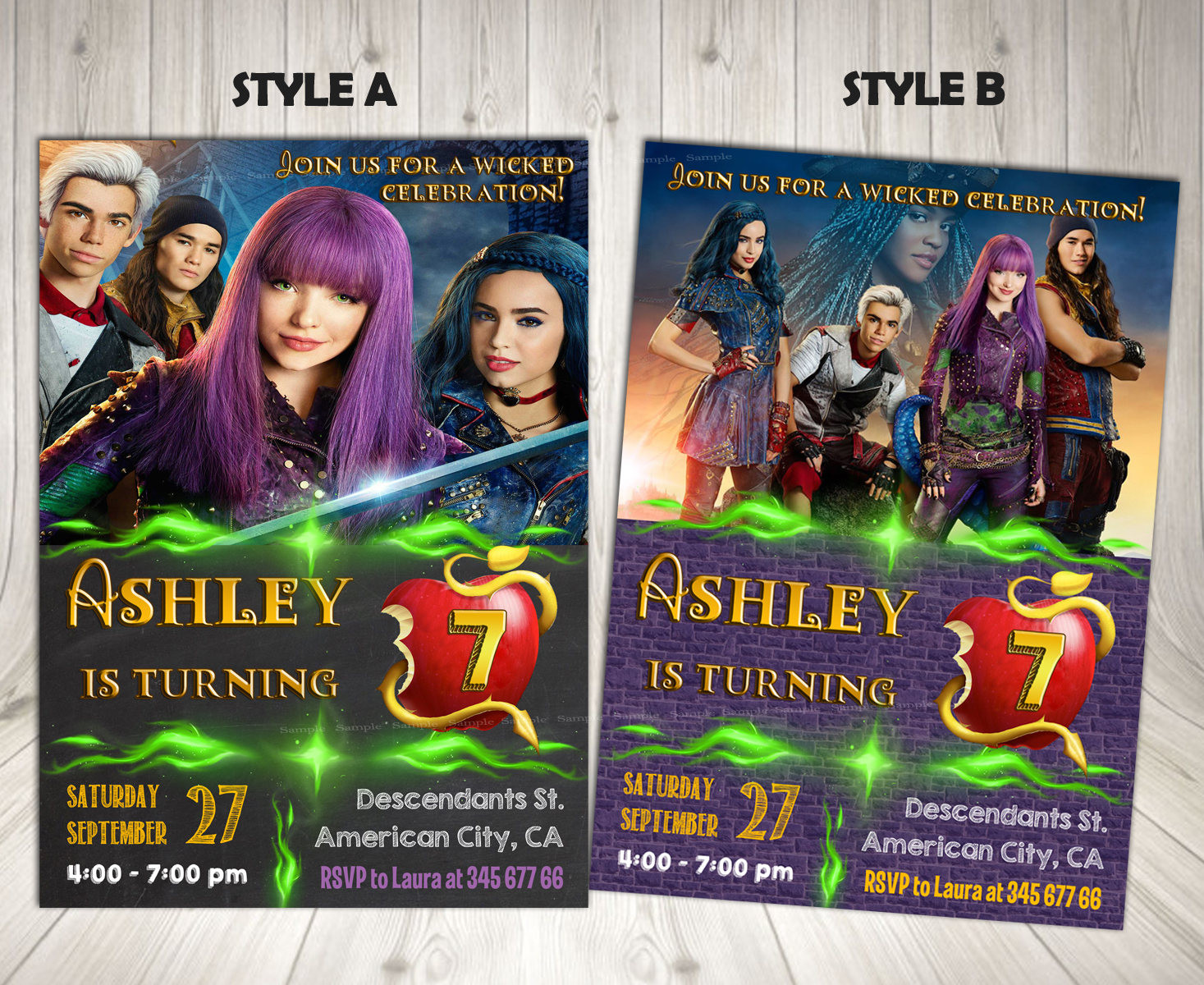 Best ideas about Descendants Birthday Invitations
. Save or Pin Descendants 2 invitation Descendants 2 birthday party Now.