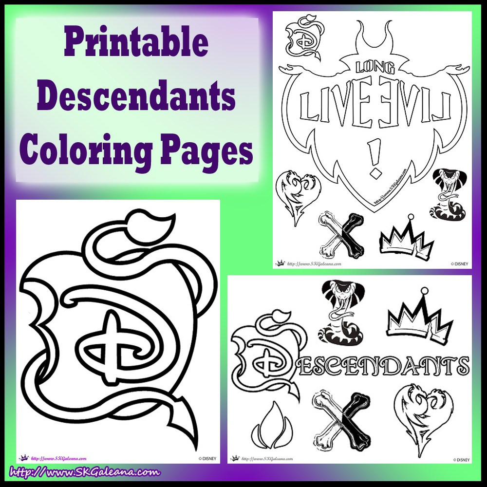 Best ideas about Descendants Printable Coloring Pages
. Save or Pin Free Disney Descendants Coloring Pages Now.