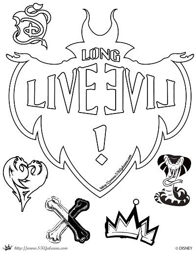 Best ideas about Descendants Printable Coloring Pages
. Save or Pin Free Disney Descendants Coloring Pages – SKGaleana Now.