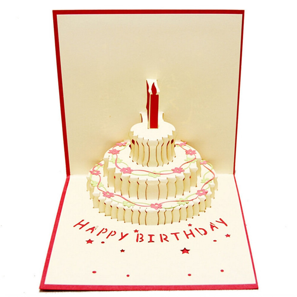 Best ideas about Design A Birthday Card
. Save or Pin 3D Handcrafted Origami Birthday Cake Candle Design Now.